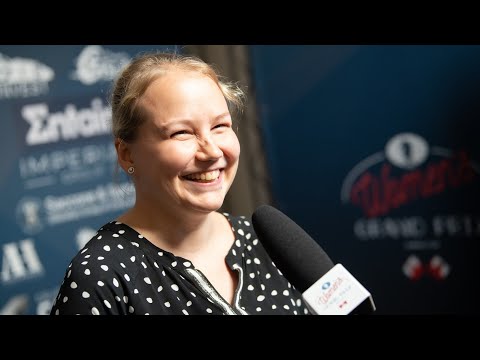 Gibraltar WGP | Round 1 | Interview with Valentina Gunina |