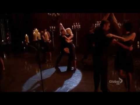 Glee-Kiss (full performance)