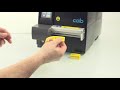 CAB SQUIX 4M Label Printer – Printer Mesin Label Industri Presisi Tinggi untuk Media Sempit, 203/300/600 dpi 4