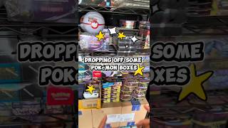 Local Meetup, took home a Chinese and Japanese Booster Box #chinesepokemon #japanesepokemon