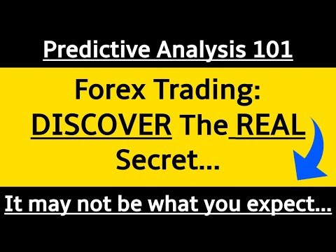 Forex: Predictive Analysis 101 For BEGINNERS or ADVANCED traders Video