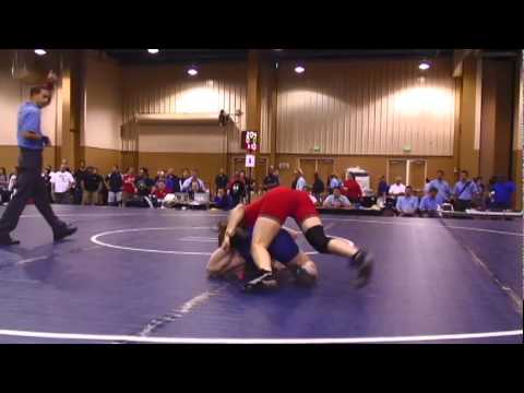 FILA Junior Final Match 1 55kg - Helen Maroulis (NYAC) DEC Shauna Isbell (Lindenwood) 5-0, 6-0