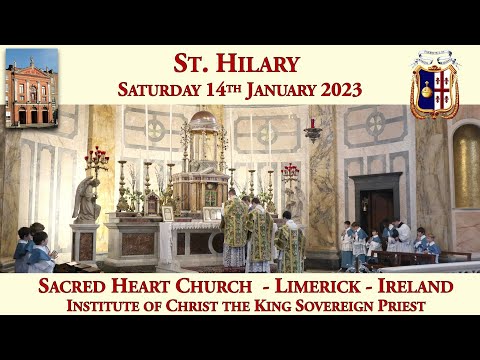 Saturday 14th January 2023: St. Hilary