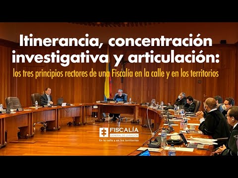 Fiscal Francisco Barbosa presentó balance de su gestión ante la Corte Suprema de Justicia