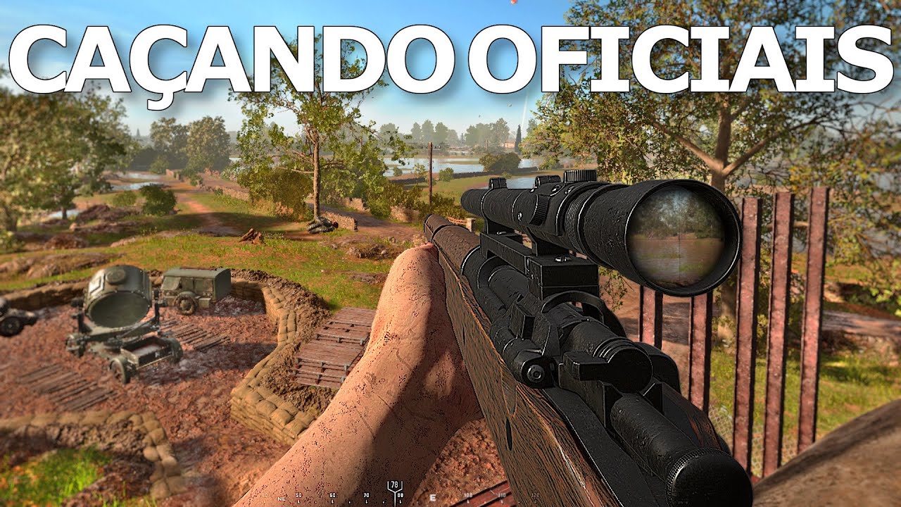 UM GRUPO DE RECONHECIMENTO CAÇANDO OFICIAIS ALEMÃES (HELL LET LOOSE)