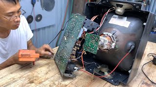 Repair And Restoration Techniques For Old Panasonic TVs / 2K Restoration