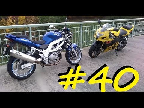 Český Motovlog #40 - ,,Suzuki SV 650 VS. Suzuki GSX-R 600 / Řídil jsem supersport,,