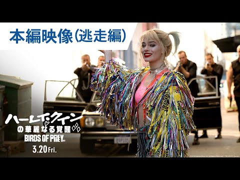 映画『ハーレイ・クインの華麗なる覚醒　BIRDS OF PREY』本編映像（逃走編） 2020年3月20日（金）公開