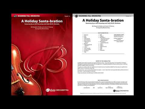 A Holiday Santa-bration (optional swing), arr. Michael Story – Score & Sound