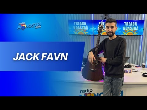 Jack Favn | the young artist from Cahul, on Radio ai Noștri!