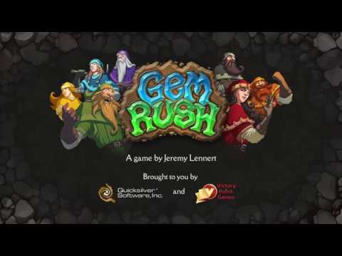 Gem Rush Strategy Board Gam‪e‬ Video