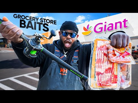 Grocery Store Best Catfish Baits Challenge