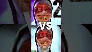 evil nun vs evil nun 2 #shorts #viral #youtubeshorts