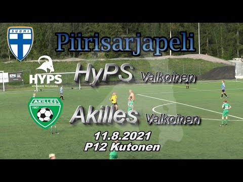 Piirisarja P12  HyPS Valkoinen - Akilles Valkoinen 11.8.2021