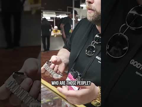 Nico Leonard Buys Rare Rolex Watch at Trade Show