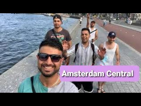 Amsterdam vlog + Beach دامسترډیم چکر(نیدرلینډ)||Germany musafir vlogs ||Pukhtoon pa holland ki