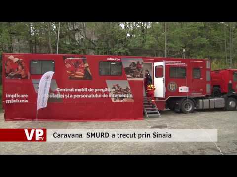 Caravana SMURD a trecut prin Sinaia