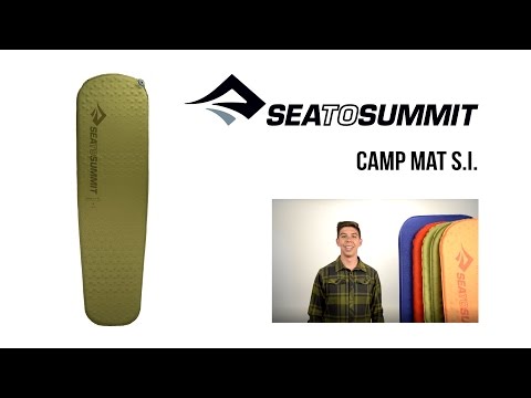 Конструкція і огляд самонадувного килимка Sea to Summit Camp Self Inflating Mat