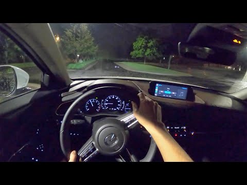 2020 Mazda CX-30 Premium Package AWD - POV Night Drive & Bose Audio Test