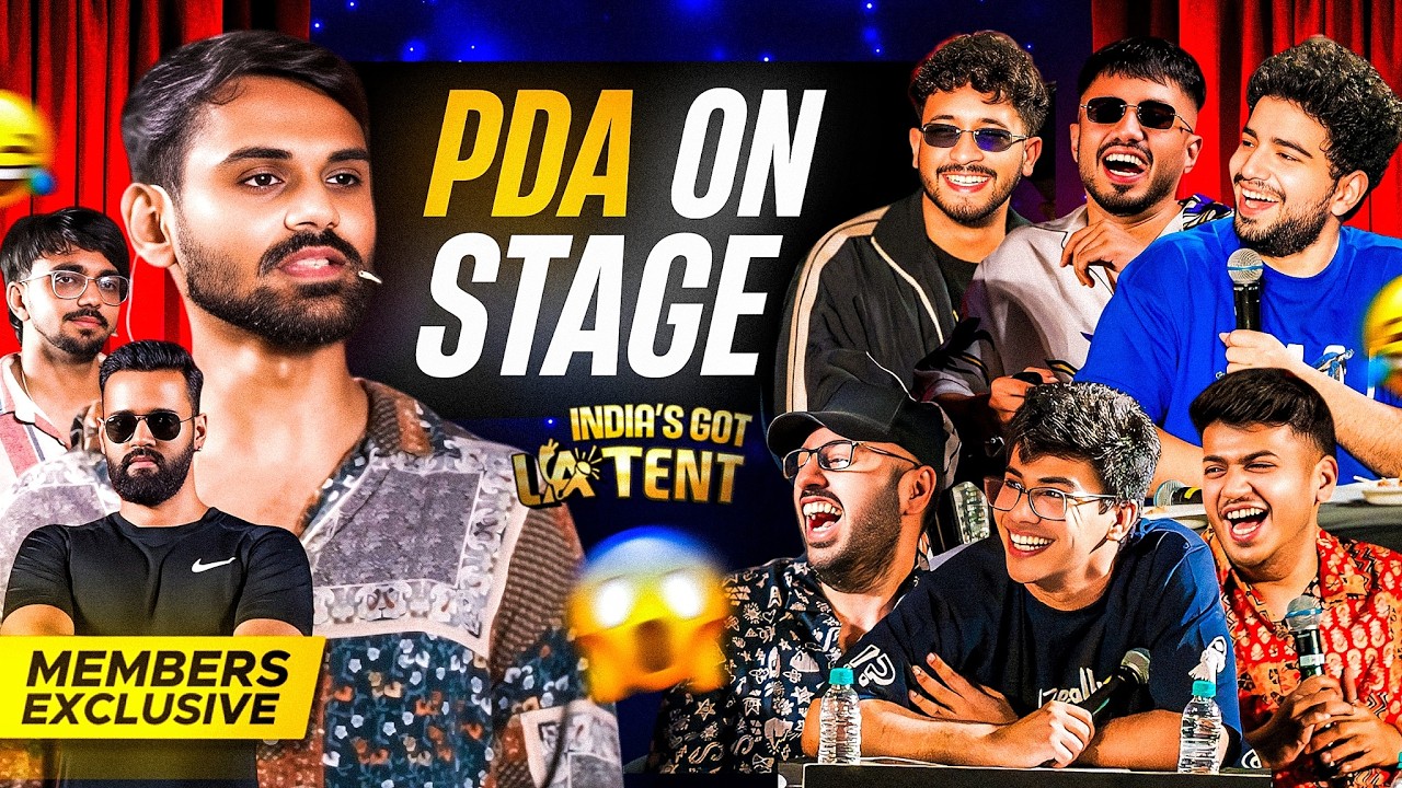 [MEMBERS EXCLUSIVE] THEIR PERSONAL BOUNCER ON STAGE? | India's Got Latent