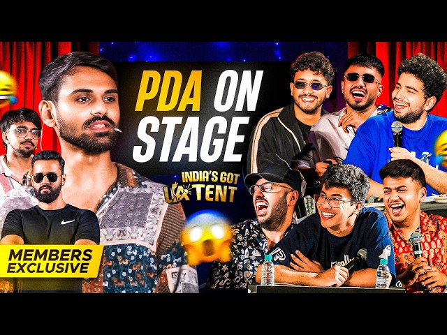 [MEMBERS EXCLUSIVE] THEIR PERSONAL BOUNCER ON STAGE? | India's Got Latent