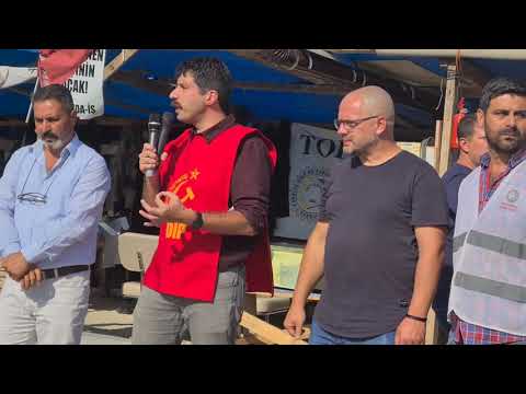 Bel Karper grev çadırı (18 Eylül 2021) - Yunus Durdu & Levent Dölek