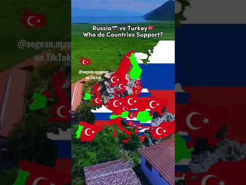 Russia vs Turkey | Who do Countries Support?
