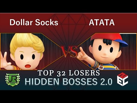 Hidden Bosses 2.0  TOP 32 LOSERS - Dollar Socks (Lucas) vs ATATA (Ness)