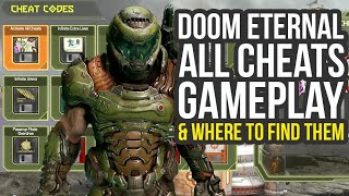 Doom Eternal Cheat Codes Gameplay &amp; Where To Find Them (Doom Eternal Cheats)