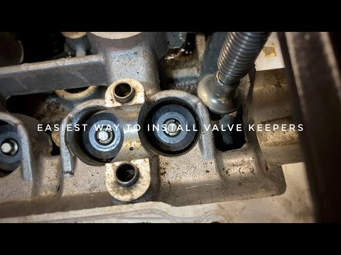 Easiest way to install valve keepers!!