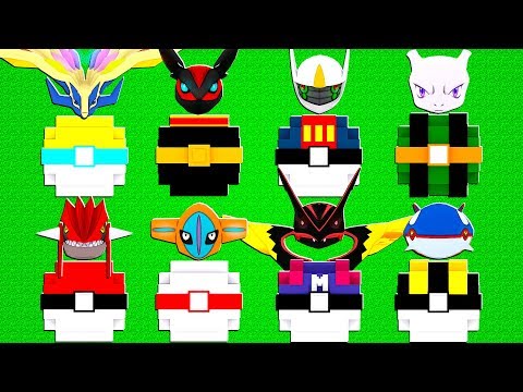 ESCOLHA A POKEBOLA COM MELHOR POKEMON LENDARIO DENTRO - MINECRAFT PIXELMON