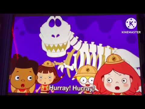 The Kids Running Escape Of Dino Bone For Add Rounds