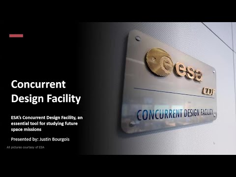 eSpace Seminar - ESA's Concurrent Design Facility: essential tool for studying future space missions
