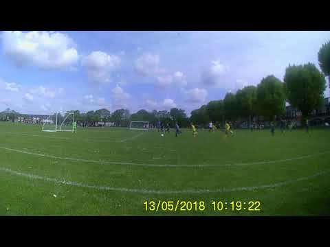 Cristi scoring his 2nd goal against Gosport Youth