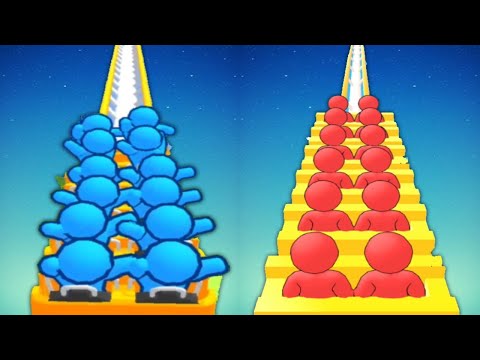 RUNNER COASTER vs ROLLER COASTER RUN 3D - Double Game