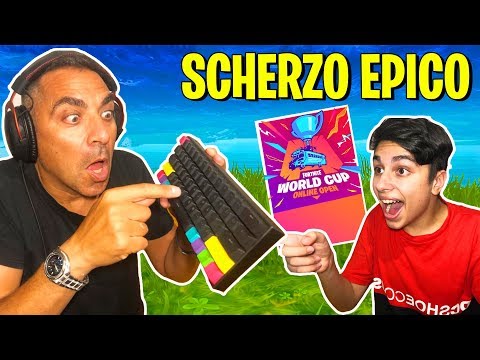 DAD PLAYS THE $10,000,000 TOURNAMENT FOR ME! EPIC JOKE!