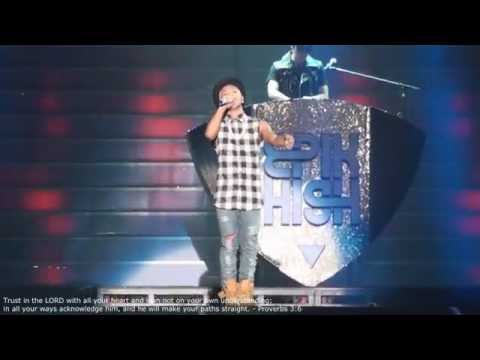 140815 - TAEYANG - Eyes, nose, lips - with Tablo - in YG Family concert