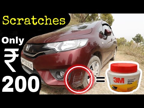 How to remove scratches from Car at Home | Only Rs 200 | 3M Rubbing Compound cheap | Engineer Singh