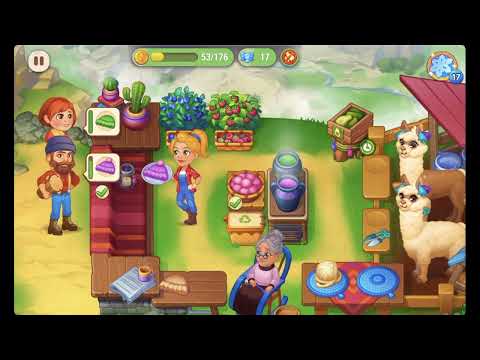 Cooking Farm Level 370 🧶🥑🫐 ➖ No Boosters ➖ Mountain Summit ➖ CaroGamesNL