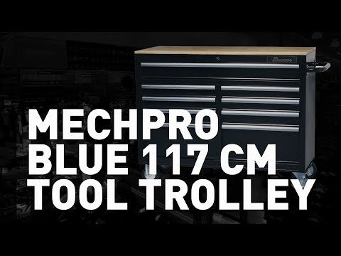 Mechpro Blue Tool Trolley (117cm / 46in)