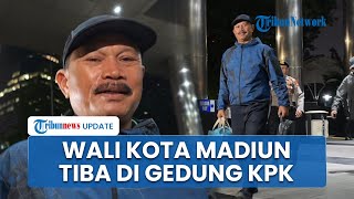 Wali Kota Madiun Maidi Tiba di Gedung KPK seusai Terjaring OTT, Tak Banyak Beri Keterangan