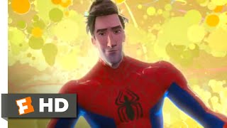 Spider-Man: Into the Spider-Verse (2018) - Saying Goodbye Scene (7/10) | Movieclips