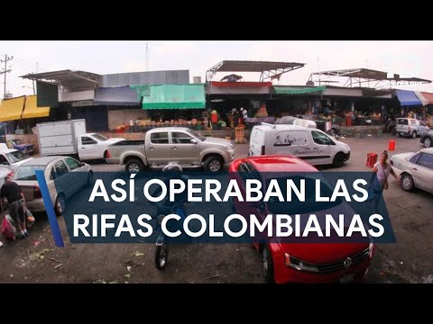 This is how the "Colombian raffles" operated in the Guadalajara Wholesale Market