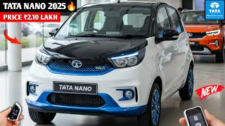 TATA दिवाली धमाका कल होगी Launch New-Gen NANO🇮🇳|| 2025 TATA NANO EV🔥|| ₹2.27 Lakh Price Book Now.👌👌
