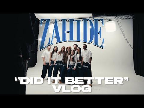 ZAH1DE - "Zahide Did It Better" Videodreh Vlog