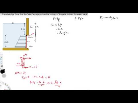 Fluid Statics - Problem - 1