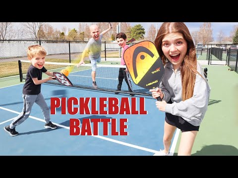 Pickleball Battle! Loser Eats Pickled Pigs Feet On A Pickle!