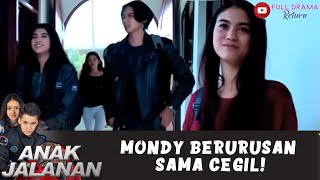 Download lagu RAYA DIDORONG JATOH! MONDY BERURUSAN SAMA CEGIL! - ANAK JALANAN mp3