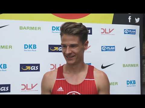 Daniel Hoffmann: "Es ist einzigartig auf der Heimbahn zu gewinnen" | U23 DM Leverkusen 2017