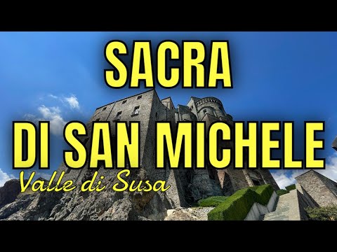 🟢 ⛪️SACRA DI SAN MICHELE 🏔️🔔, Valle di Susa, TOUR COMPLETO